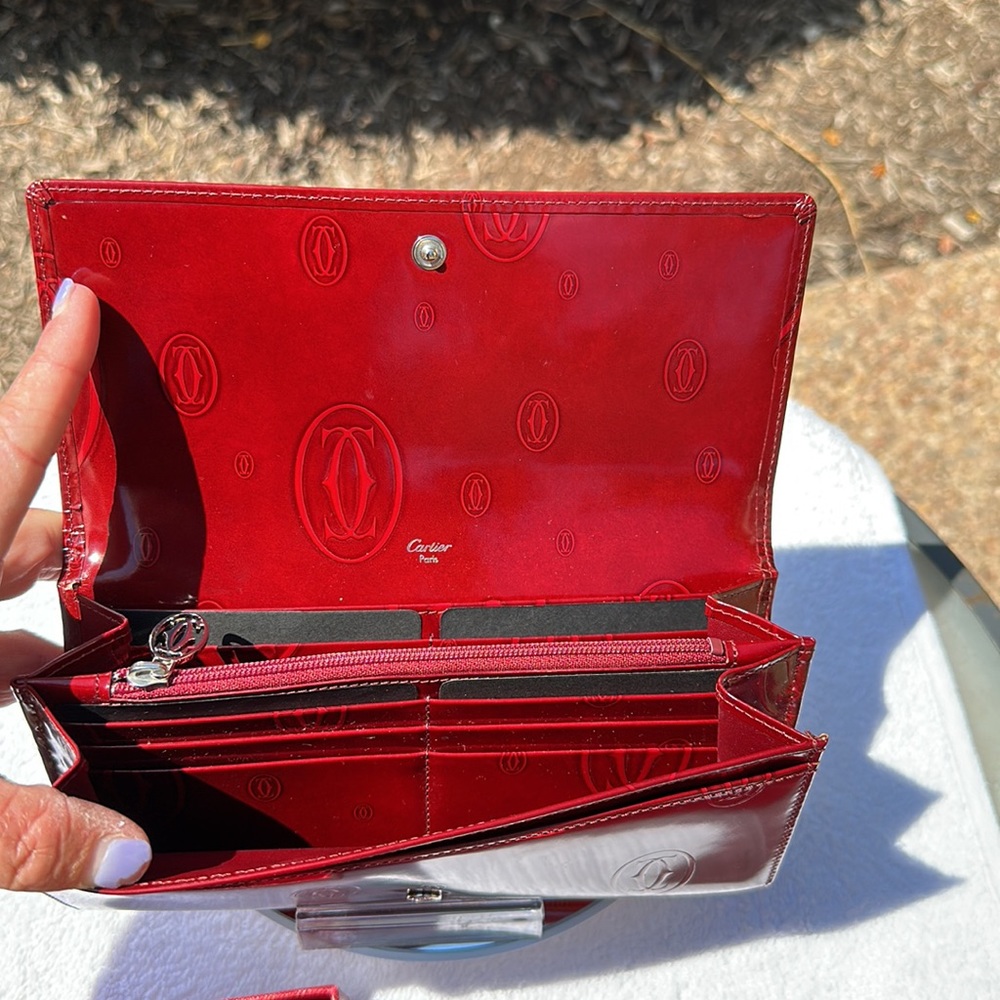 ❤️❤️❤️‍🔥❤️‍🔥NEW CARTIER BIRTHDAY CONTINENTAL WALLET❣️❣️❣️❣️❣️ - Picture 15 of 15